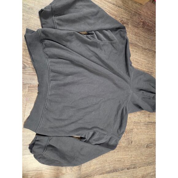 MisFits Dark Gray Cropped Hoodie Sweatshirt Pullover Size XS Crimson Ghost - Picture 8 of 8